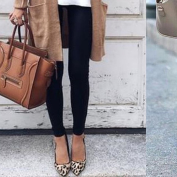 ✨HOST PICK✨Faux Leather Leggings NWT matte - Picture 6 of 6